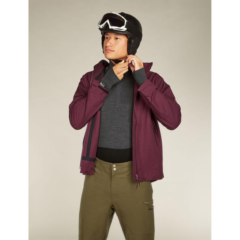 Icebreaker M 260 ZoneKnit LS Half Zip image number 6